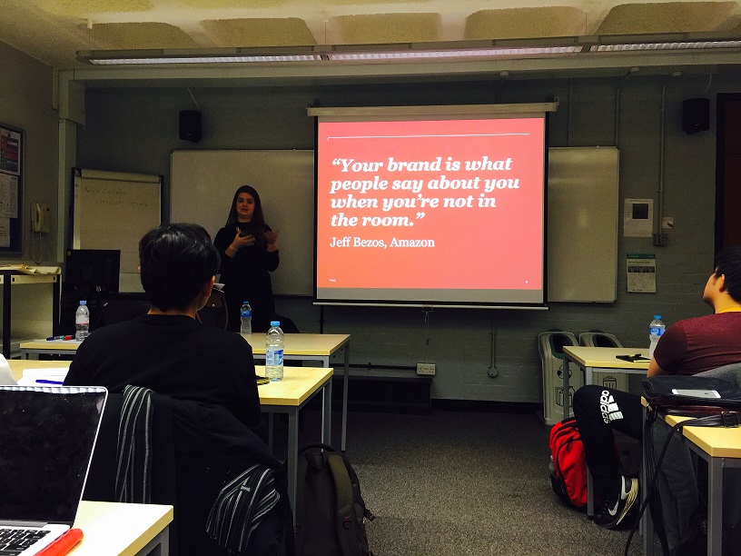 PwC advise student entrepreneurs on how to 'Build Brands and Go Global'